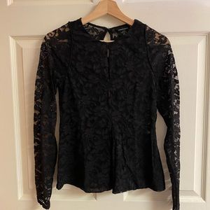 Black Lace Top